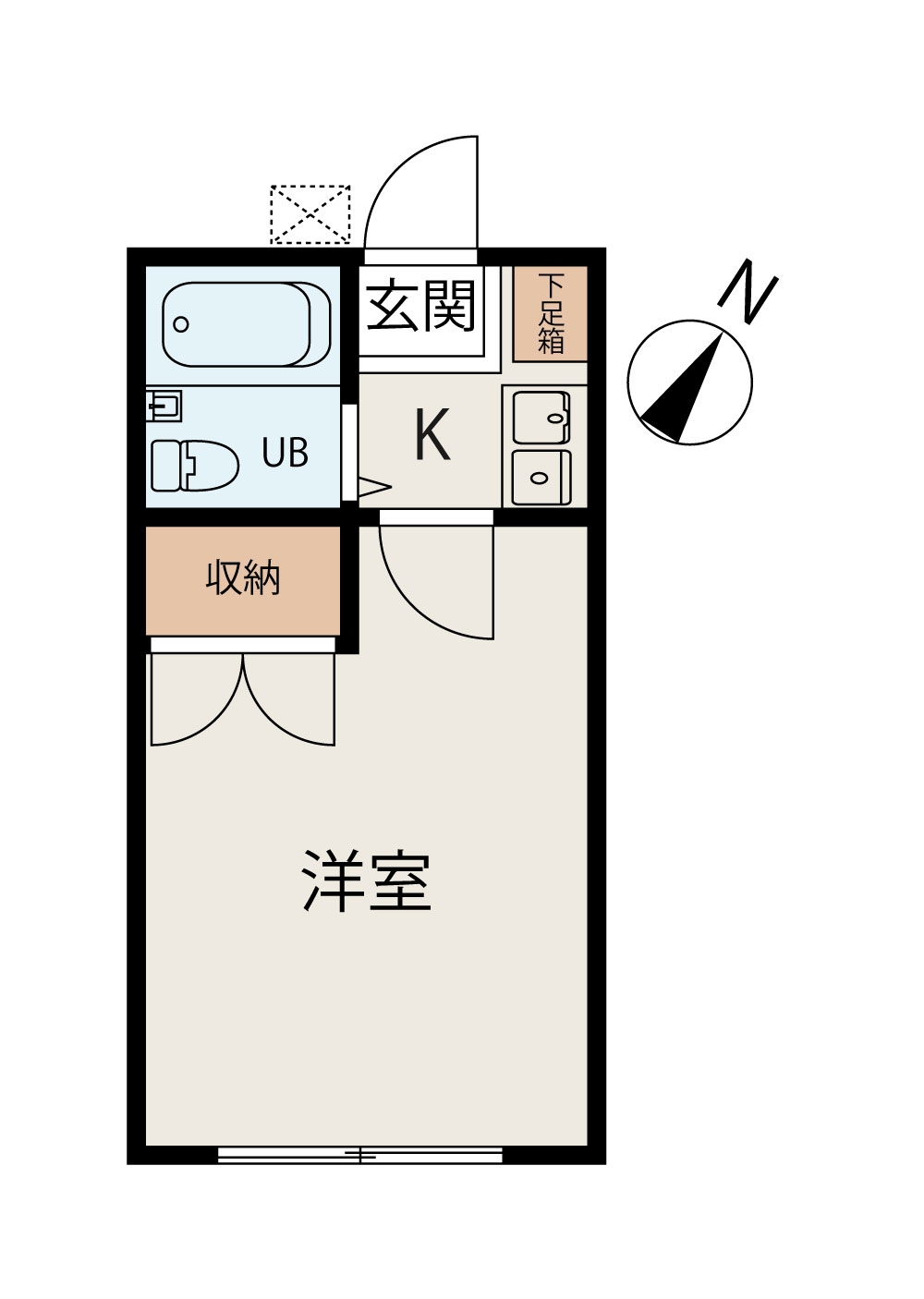 ブルーメアライ109　一棟アパート（オーナーチェンジ）[4]