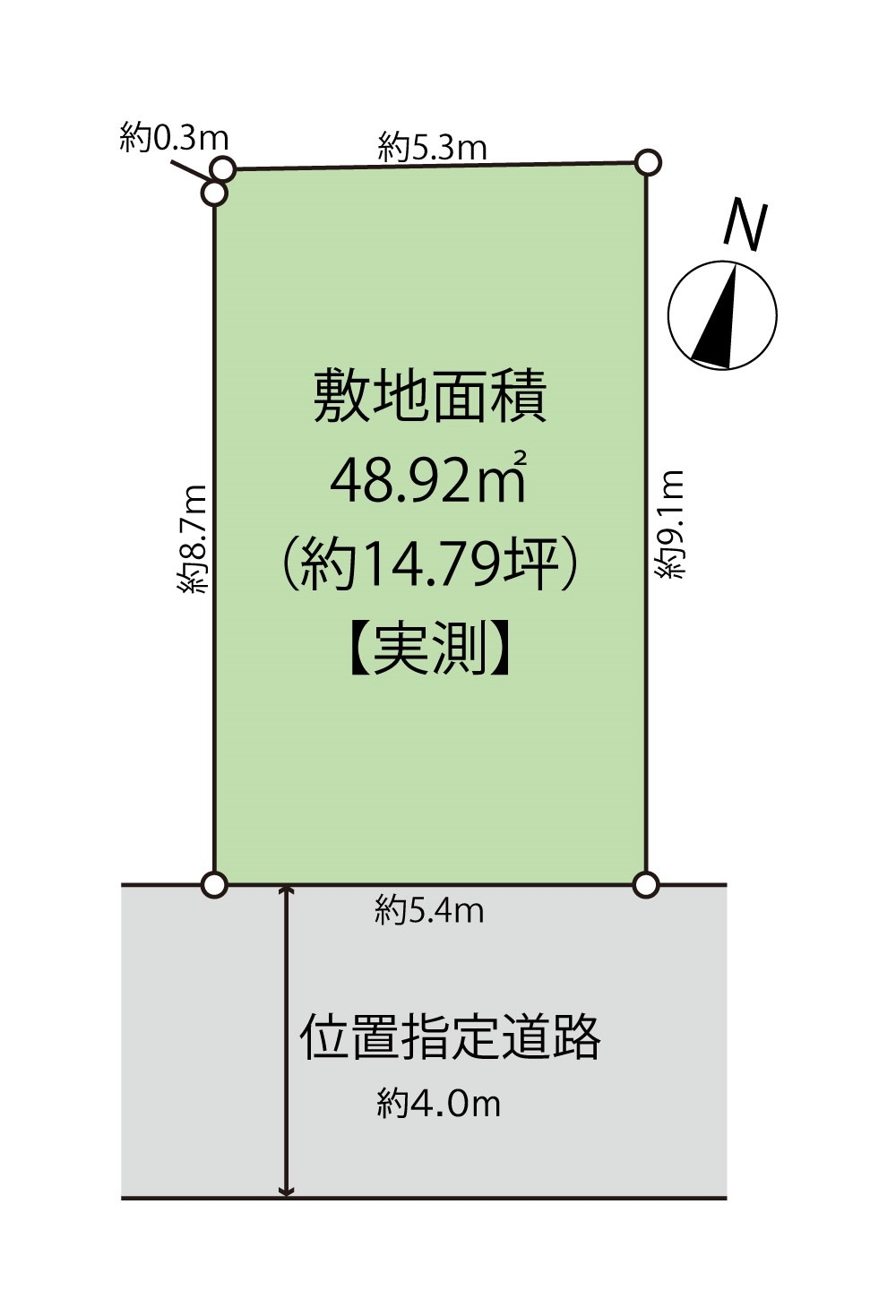足立区保木間4丁目　土地[1]